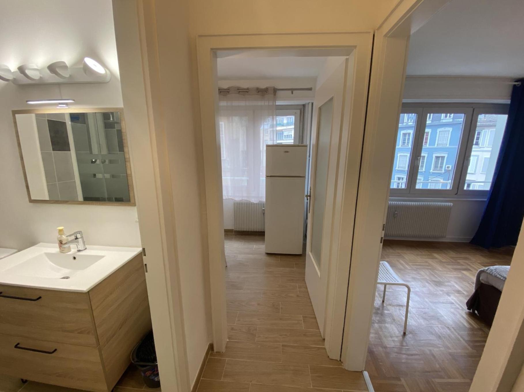 Appartement Gare Strasbourg Avec Parking Dış mekan fotoğraf